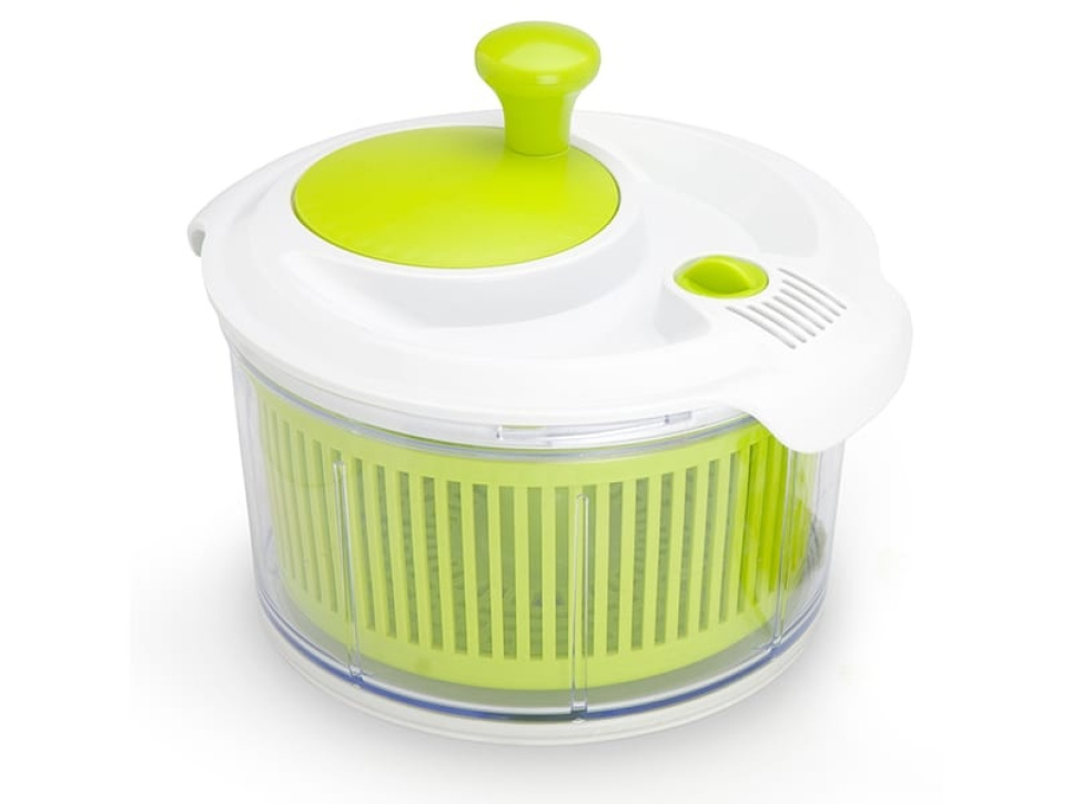 Salatschleuder, klein, 16,5 cm, grün/weiß - Taylors in der Gruppe Kochen / Küchenutensilien / Salatbesteck bei The Kitchen Lab (1074-23855)