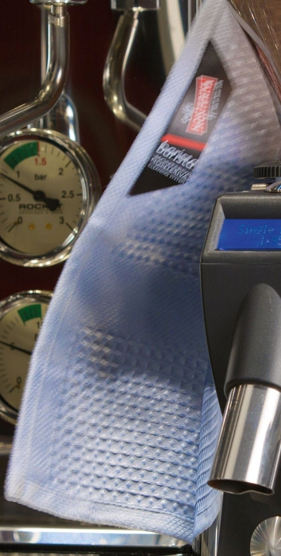 Barista-Tuch, Reinigung - Monteriva