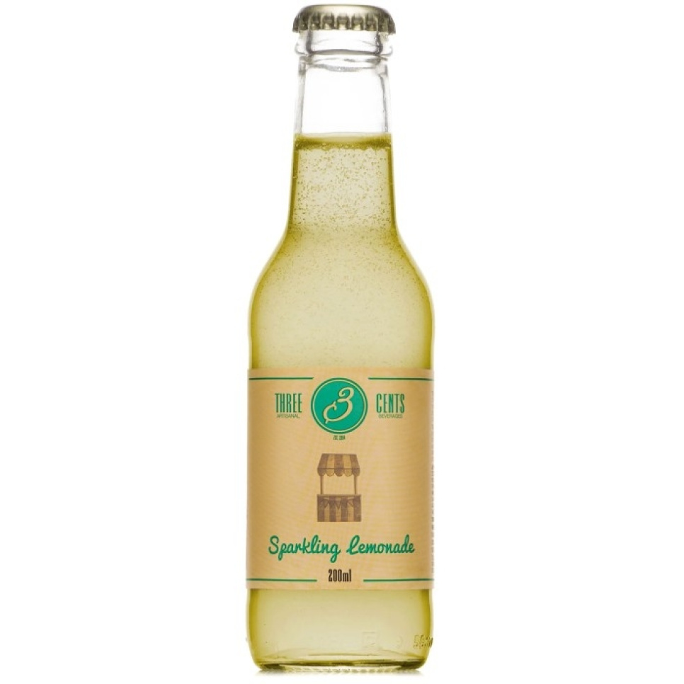 Sparkling Lemonade, 200 ml - Three Cents in der Gruppe Kochen / Kolonial bei The Kitchen Lab (1083-28754)