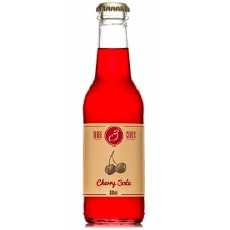 Cherry Soda, 200 ml - Three Cents in der Gruppe Kochen / Kolonial bei The Kitchen Lab (1083-28755)