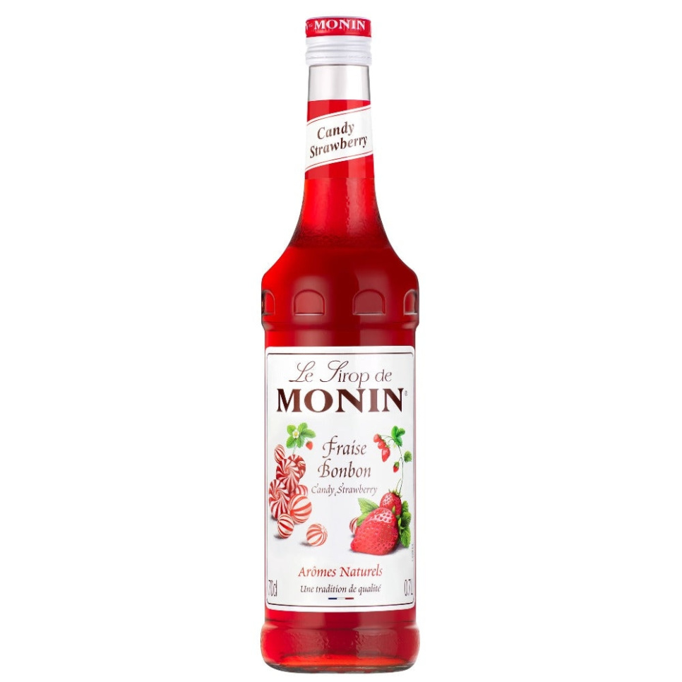 Monin Candy Strawberry 70 cl in der Gruppe Bar & Wein / Bar-Ausstattung / Andere Bar-Ausstattung bei The Kitchen Lab (1083-30700)