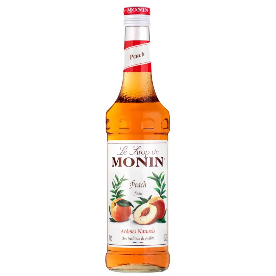 Monin Peach Syrup 70 cl in der Gruppe Bar & Wein / Bar-Ausstattung / Andere Bar-Ausstattung bei The Kitchen Lab (1083-30750)
