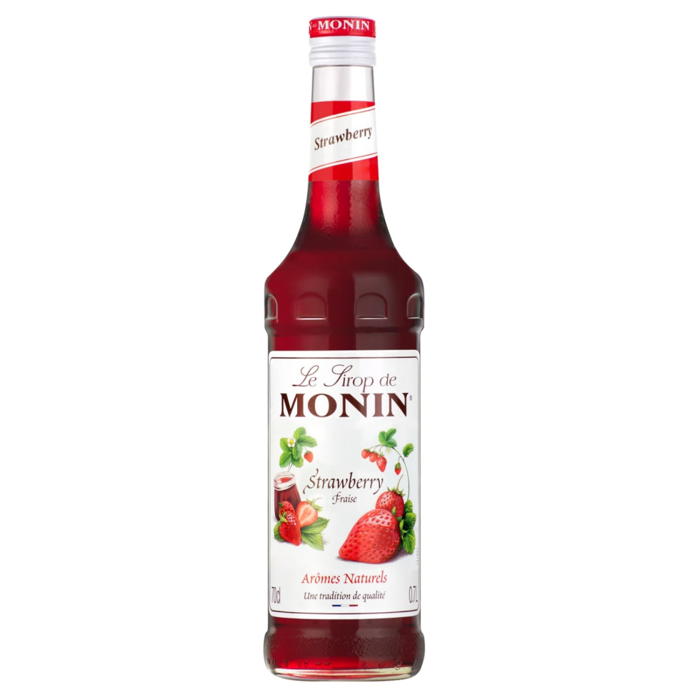 Monin Strawberry Syrup 70 cl in der Gruppe Bar & Wein / Bar-Ausstattung / Andere Bar-Ausstattung bei The Kitchen Lab (1083-30768)