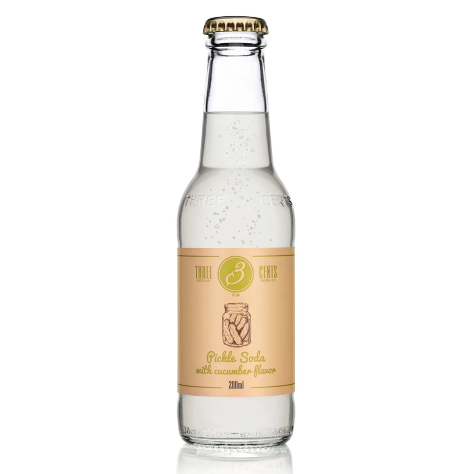 Pickle Soda, 200 ml - Three Cents in der Gruppe Kochen / Kolonial bei The Kitchen Lab (1083-35665)