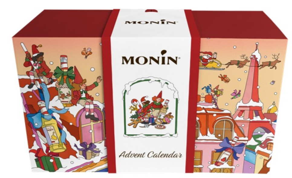 Monin Adventskalender, 24x5 cl in der Gruppe Bar & Wein / Bar-Ausstattung / Andere Bar-Ausstattung bei The Kitchen Lab (1083-36409)