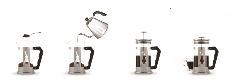 Französische Presse Preziosa, 8 Tassen - Bialetti