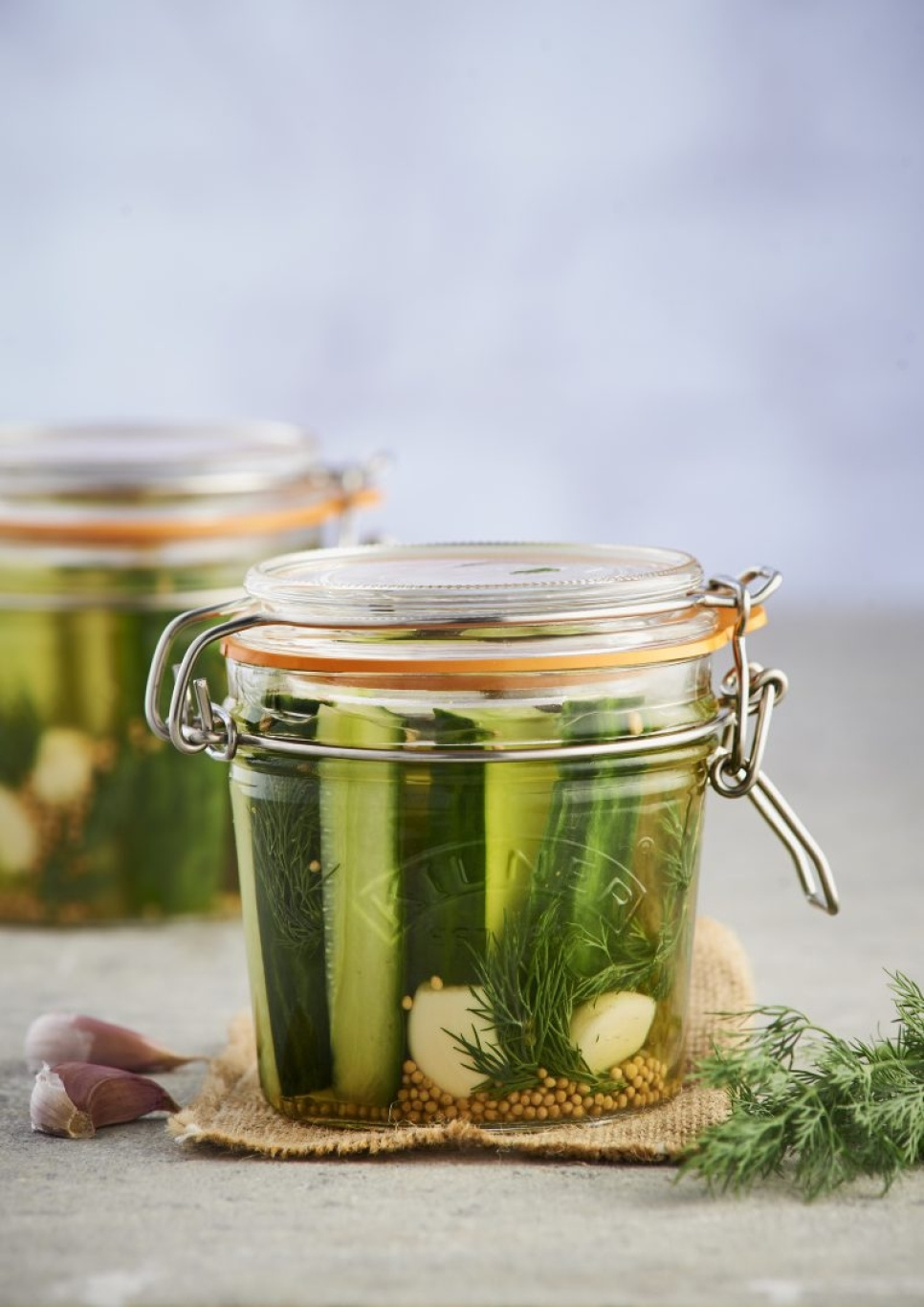 Runder Krug mit Patentdeckel, 0,35 l - Kilner