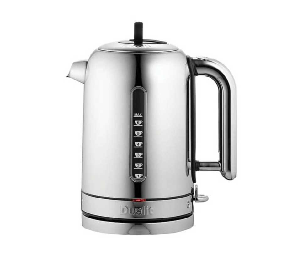 Wasserkocher Classic, 1,7 L, Edelstahl - Dualit in der Gruppe Küchengeräte / Erhitzen & Kochen / Wasserkocher bei The Kitchen Lab (1086-14124)