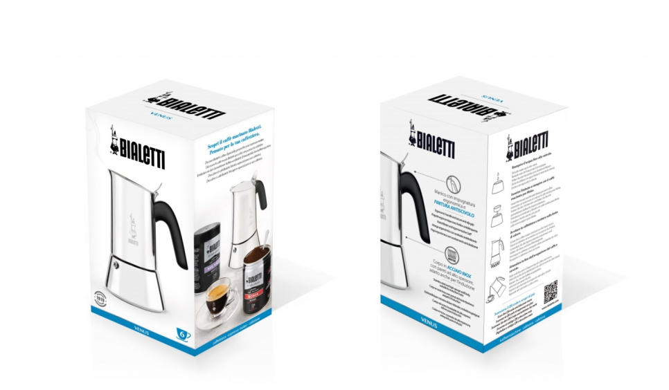 Espressokocher Bialetti Venus, Edelstahl