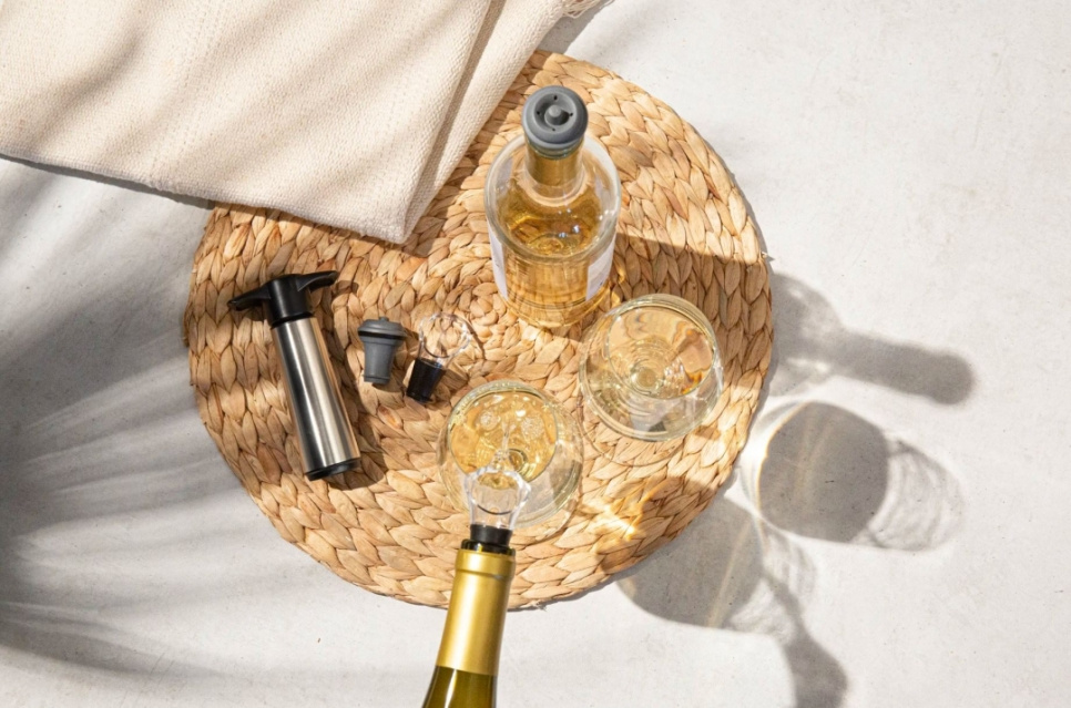 Weinschoner, Edelstahl - Vacuvin