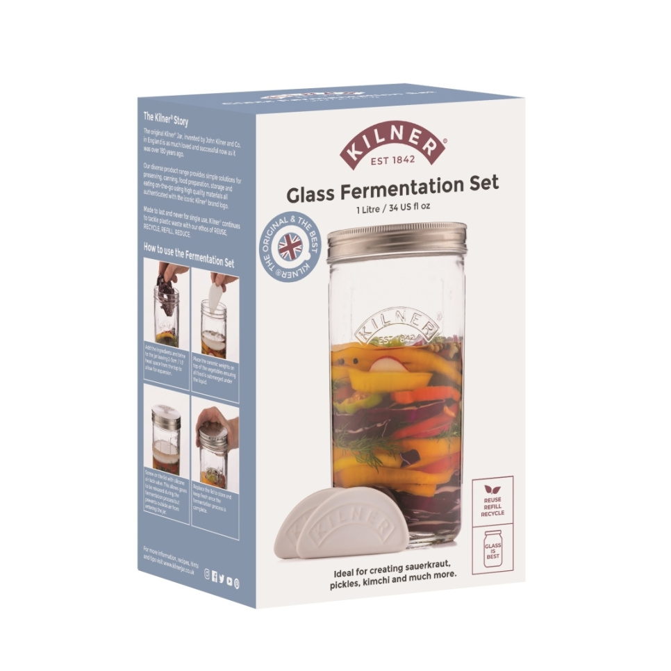 Gärungsset, 1 Liter - Kilner