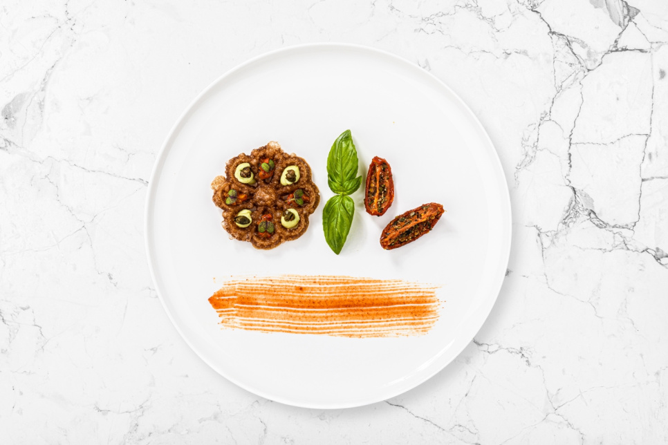 Tiegeleisen, Satz mit drei Teilen - Plate-it