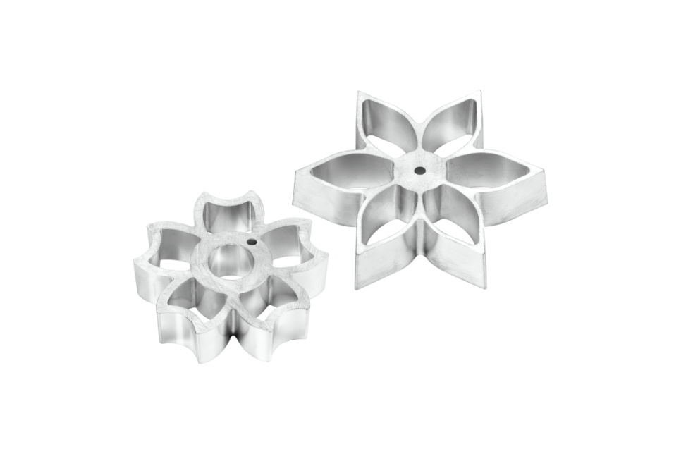 Flower Power Brechstange, zweiteiliges Set (ohne Griff) - Plate-it in der Gruppe Kochen / Küchenutensilien / Andere Küchenutensilien bei The Kitchen Lab (1086-29319)