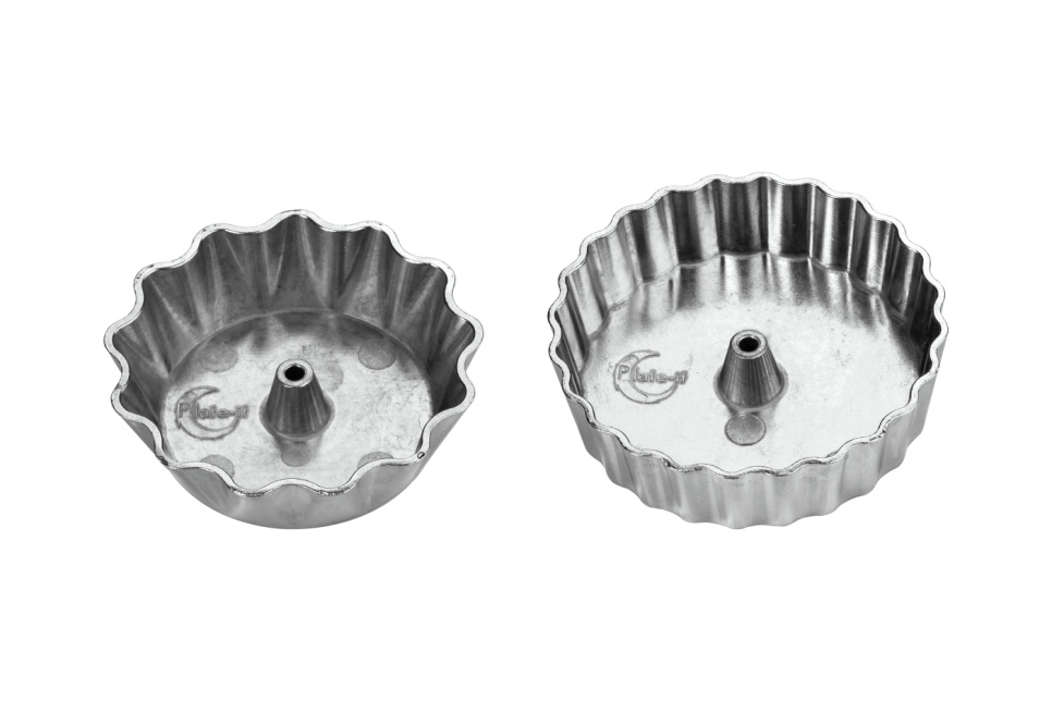 Tartlette aus verkrustetem Eisen, Satz mit zwei Teilen (ohne Griff) - Plate-it in der Gruppe Kochen / Küchenutensilien / Andere Küchenutensilien bei The Kitchen Lab (1086-29320)