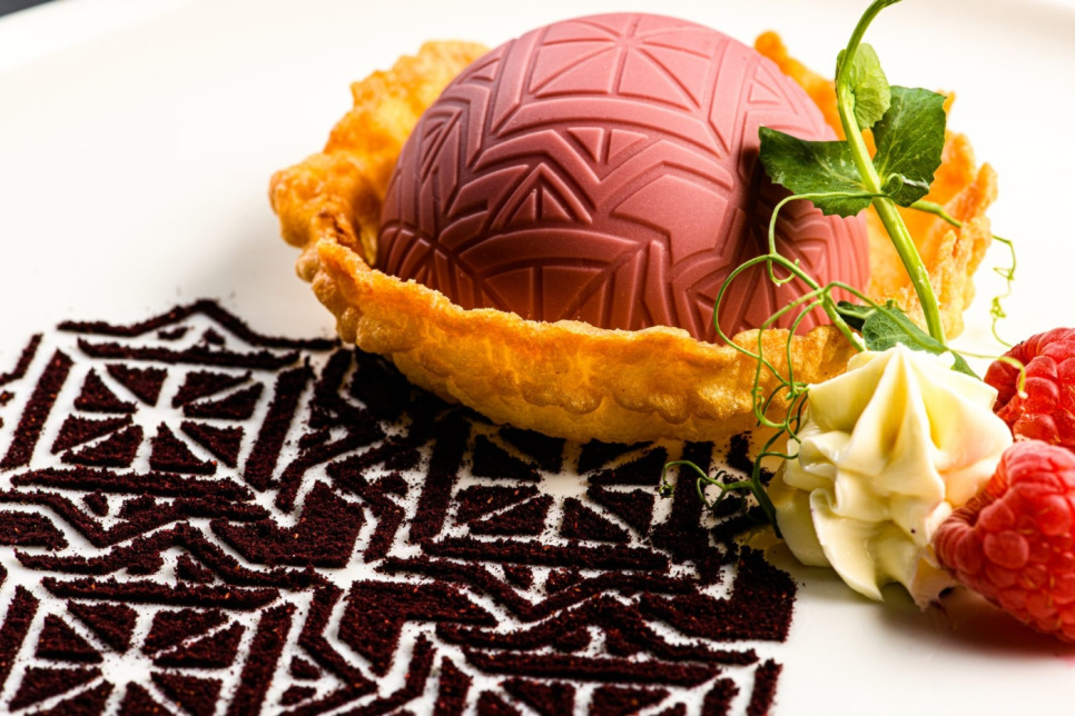 Tartlette aus verkrustetem Eisen, Satz mit zwei Teilen (ohne Griff) - Plate-it