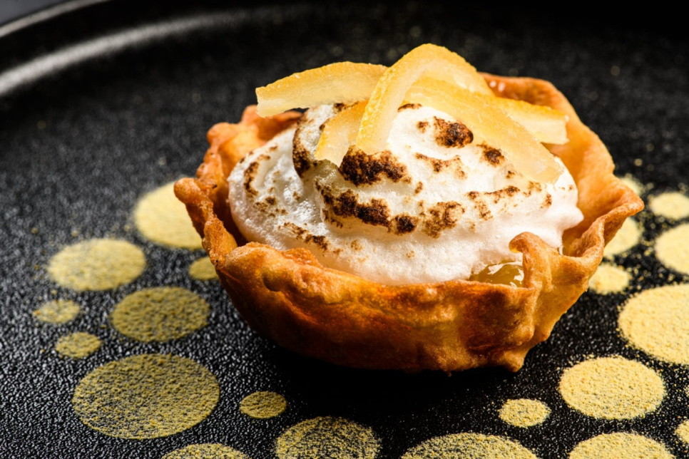 Tartlette aus verkrustetem Eisen, Satz mit zwei Teilen (ohne Griff) - Plate-it