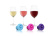 Wine Stoppers in verschiedenen Farben, 3er-Pack - Vacuvin