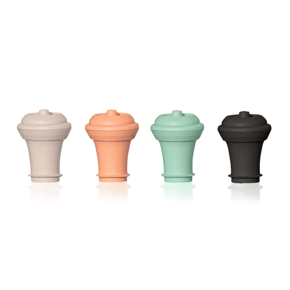 Wine Stoppers Loop in verschiedenen Farben, 4er-Pack - Vacuvin in der Gruppe Bar & Wein / Weinzubehör / Versiegeler bei The Kitchen Lab (1086-29337)