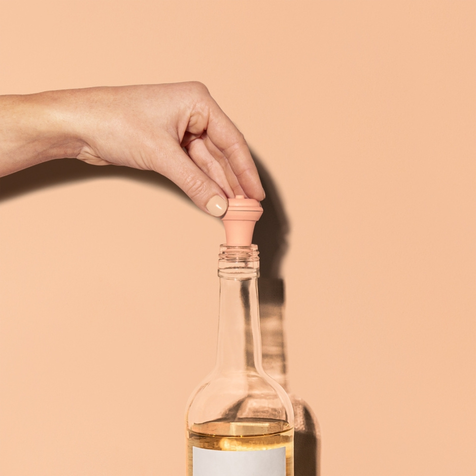 Weinstopfen Loop in verschiedenen Farben, 4er-Pack - Vacuvin