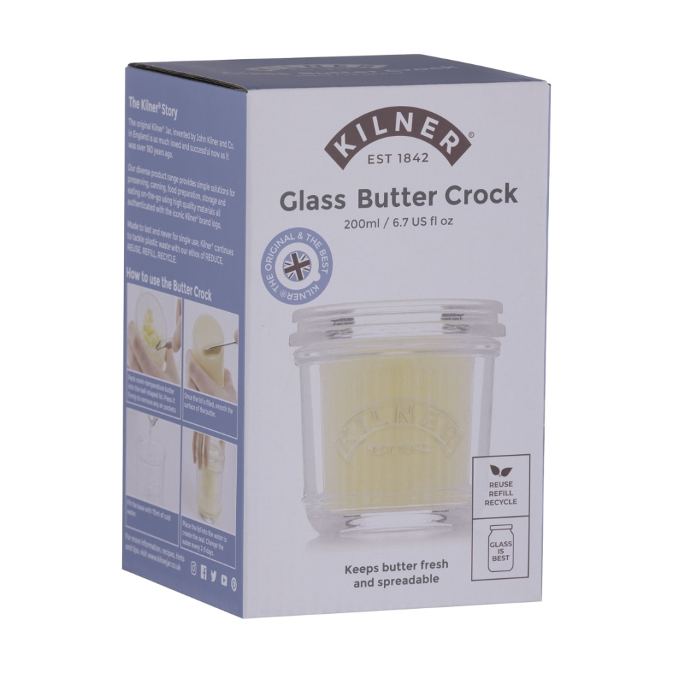 Butterglocke im Glas - Kilner