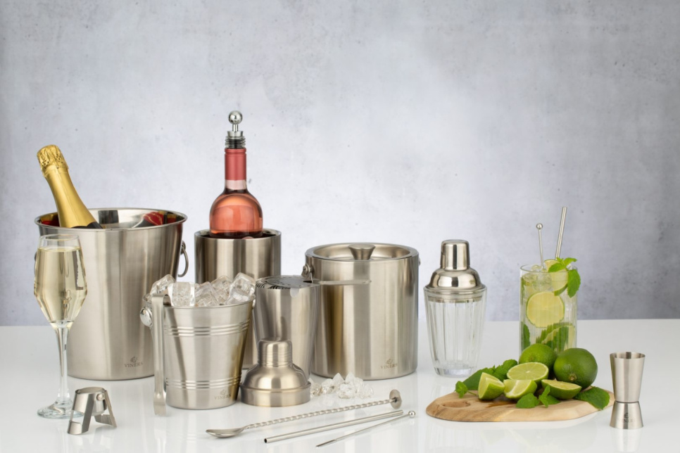 Champagner-Eimer, Silber - Viners