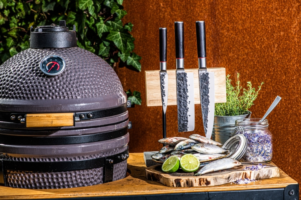 Magnetischer Messerblock aus Eiche - Style de Vie