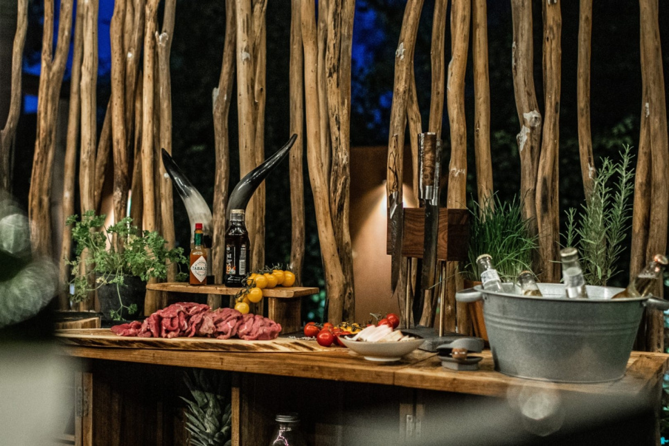 Magnetischer Messerblock aus Nussbaumholz - Style de Vie