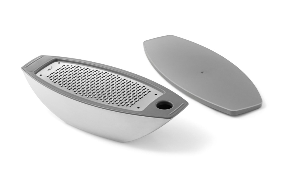 Parmesanreibe mit Behälter - Zack in der Gruppe Kochen / Reiben, Spiralisieren & Schneiden / Reiben bei The Kitchen Lab (1086-34062)