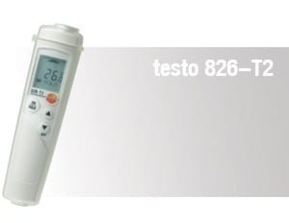 Laser-Thermometer Testo 826-T2 in der Gruppe Kochen / Messen & Prüfen / Küchenthermometer / Laser-Thermometer bei The Kitchen Lab (1089-10221)