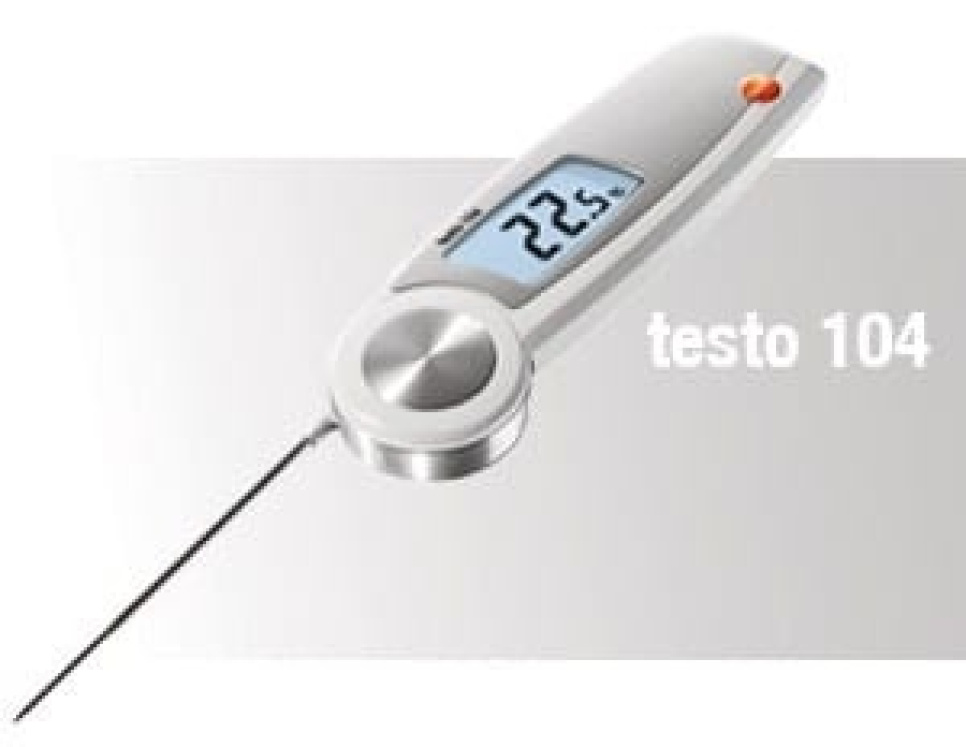 Thermometer Testo 104, faltbar in der Gruppe Kochen / Messen & Prüfen / Küchenthermometer / Stabthermometer bei The Kitchen Lab (1089-10706)