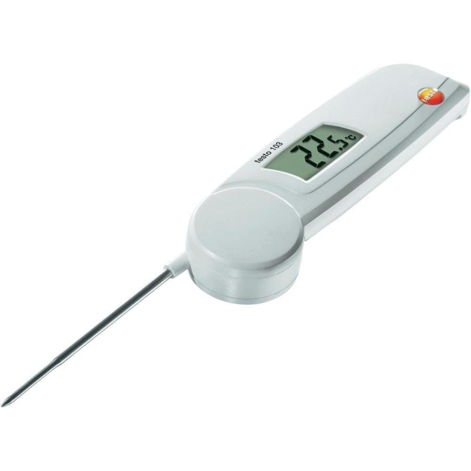 Thermometer Testo 103, faltbar in der Gruppe Kochen / Messen & Prüfen / Küchenthermometer / Sondenthermometer bei The Kitchen Lab (1089-15889)