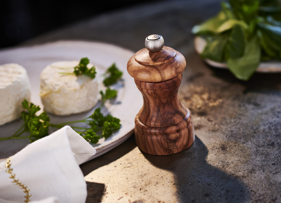 Pfeffermühle, 10 cm, Bistro Specials, Olivenholz - Peugeot