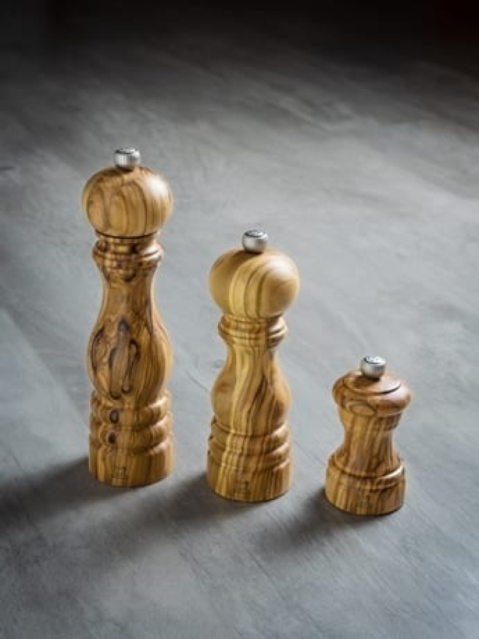 Salzmühle aus Olivenholz, 10 cm, Bistro - Peugeot