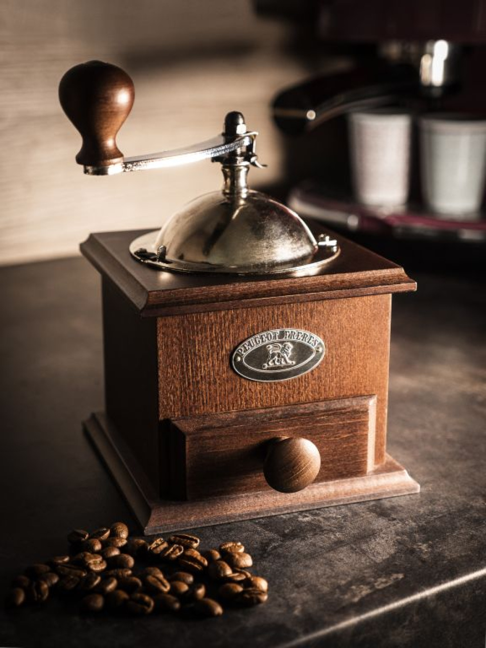 Kaffeemuhle, Nostalgie, Walnuss - Peugeot
