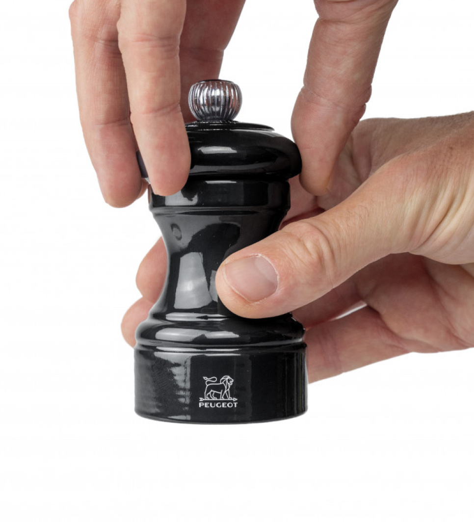 Pfeffermühle, 10 cm, Bistrorama, Schwarz Lackiert - Peugeot