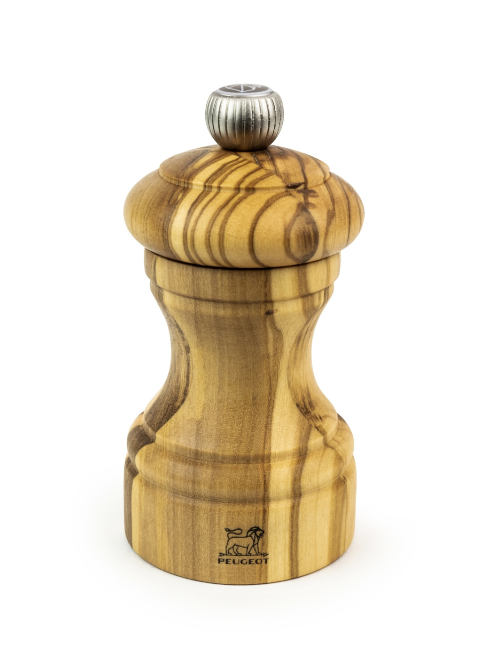 Salzmühle, 10 cm, Bistro Specials, Olivenholz - Peugeot in der Gruppe Kochen / Küchenutensilien / Salz- und Pfeffermühlen bei The Kitchen Lab (1090-35376)