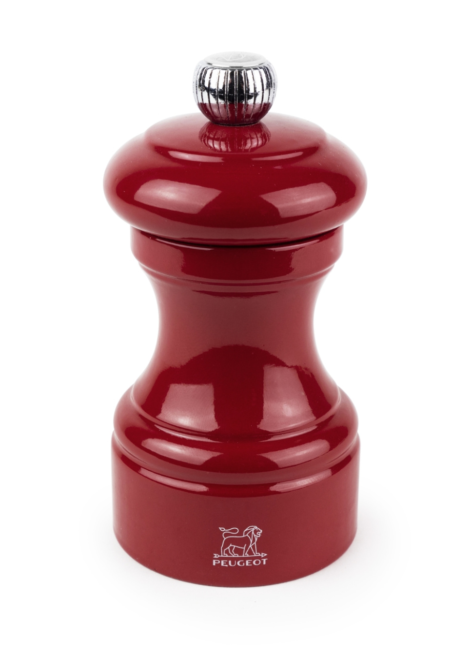 Salzmühle, 10 cm, Bistrorama, Rot Lackiert - Peugeot in der Gruppe Kochen / Küchenutensilien / Salz- und Pfeffermühlen bei The Kitchen Lab (1090-35389)