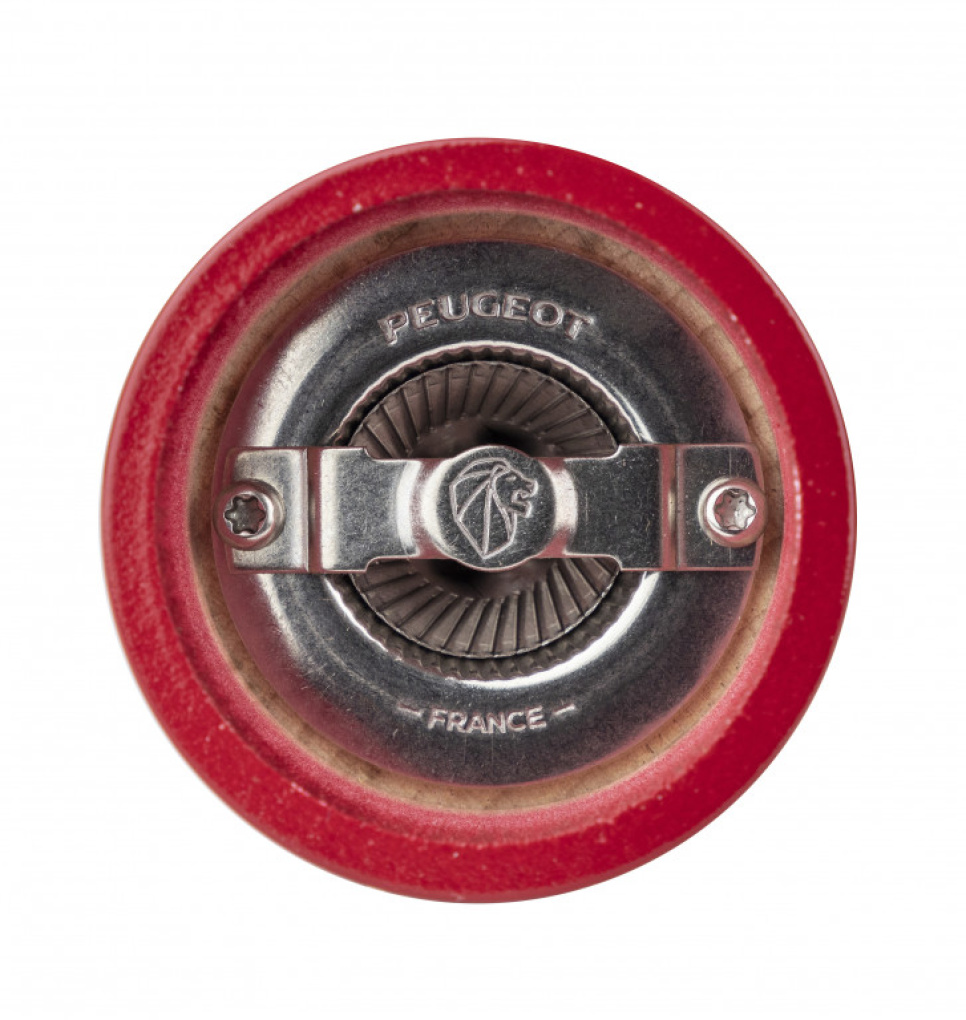 Salzmühle, 10 cm, Bistrorama, Rot Lackiert - Peugeot