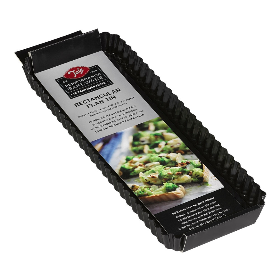 Tarteform, Rechteckig, 13 x 36 cm - Tala in der Gruppe Backen / Backformen / Tarte- und Auflaufformen bei The Kitchen Lab (1090-36084)