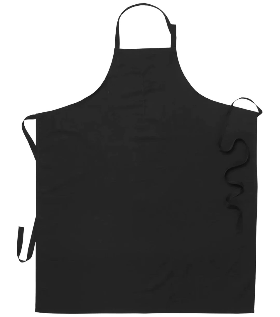 Latzschürze, schwarz 90 x 110 cm - Segers in der Gruppe Kochen / Küchentextilien / Die Schürzen bei The Kitchen Lab (1092-10847)