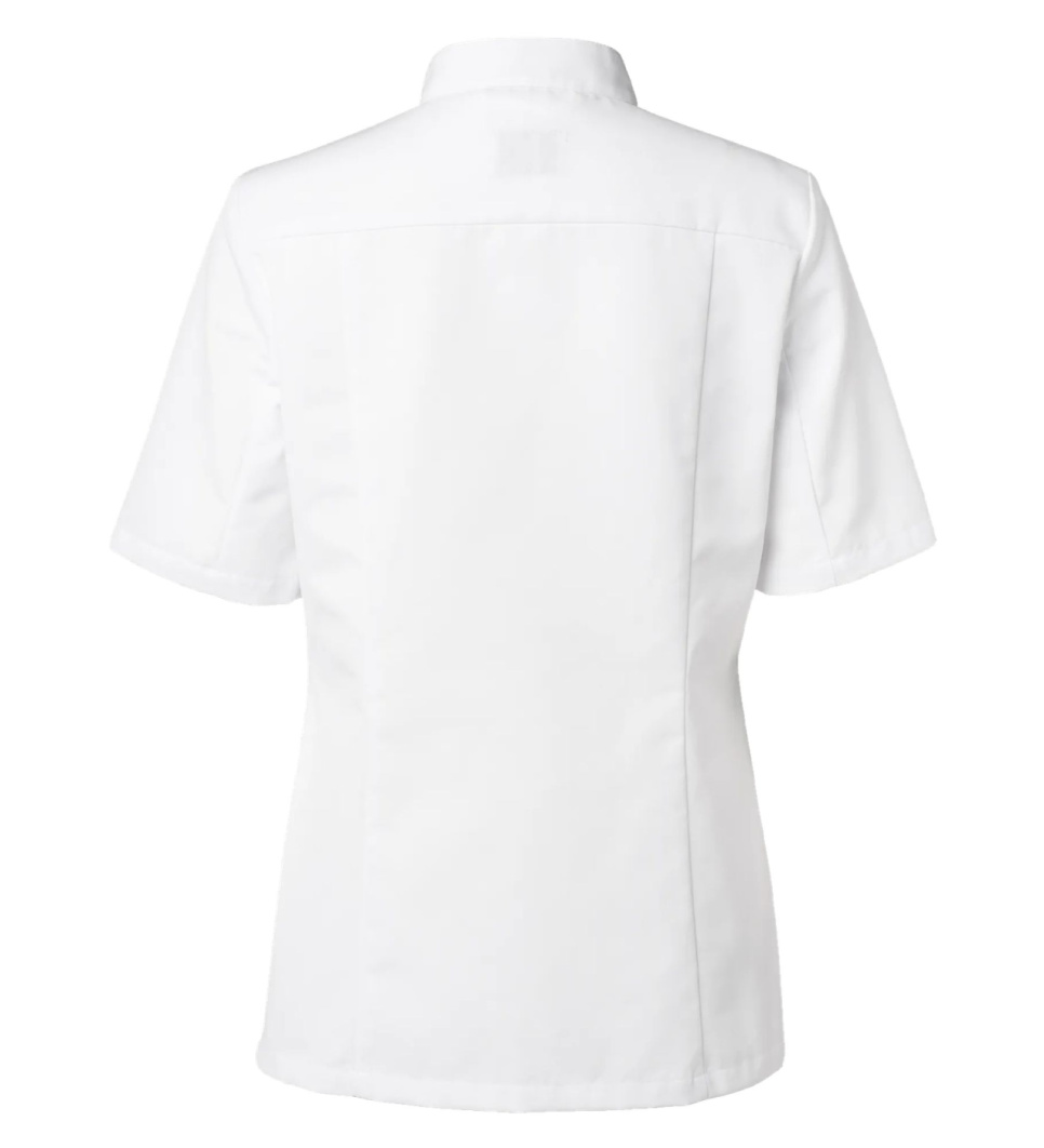 Kochjacke, kurzärmelig, Damen, weiß - Segers