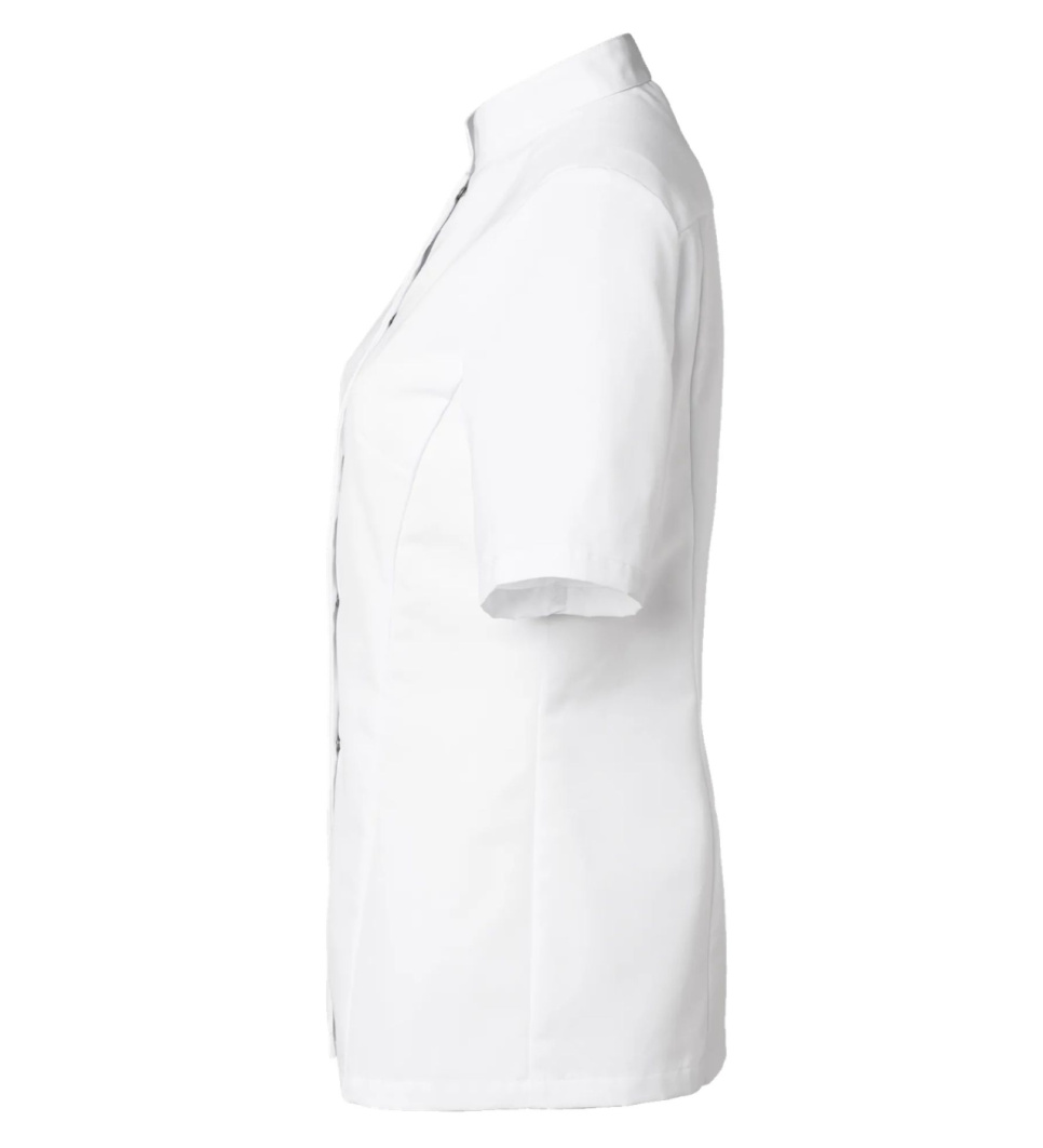 Kochjacke, kurzärmelig, Damen, weiß - Segers