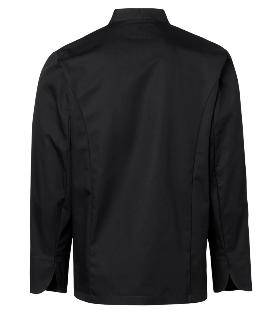 Kochjacke, Herren, schwarz - Segers