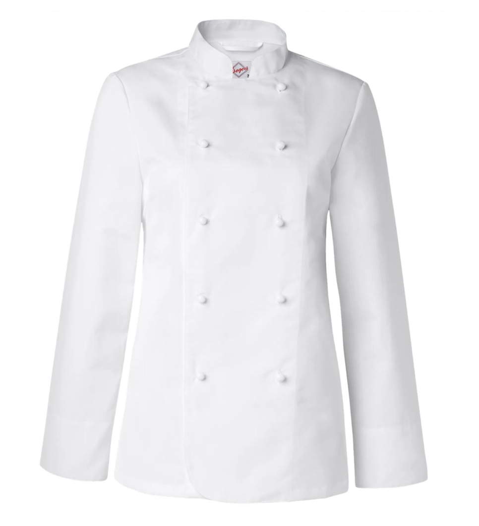 Kochjacke, Damen, weiß - Segers in der Gruppe Kochen / Küchentextilien / Kochjacken bei The Kitchen Lab (1092-35048)