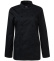 Kochjacke, Damen, schwarz - Segers