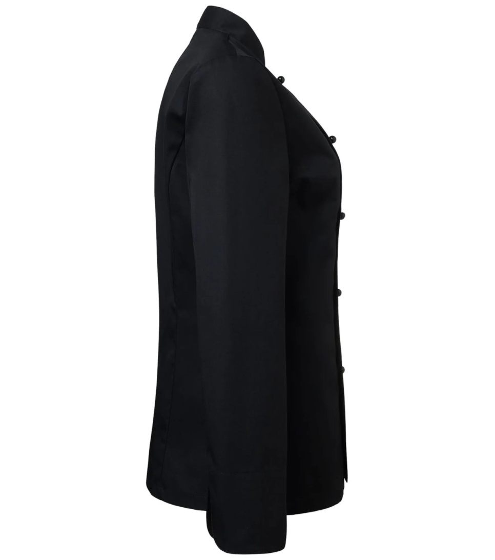 Kochjacke, Damen, schwarz - Segers