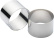 Edelstahl-Stanzformen, 2er-Pack, extra tief 9x6 cm