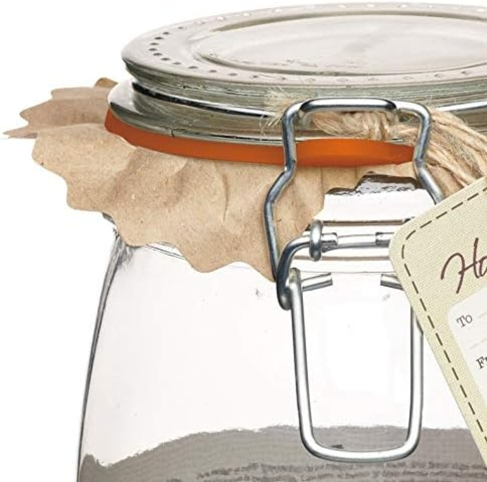 Einmachglas mit Bügelverschluss, 1 L - Kitchen Craft