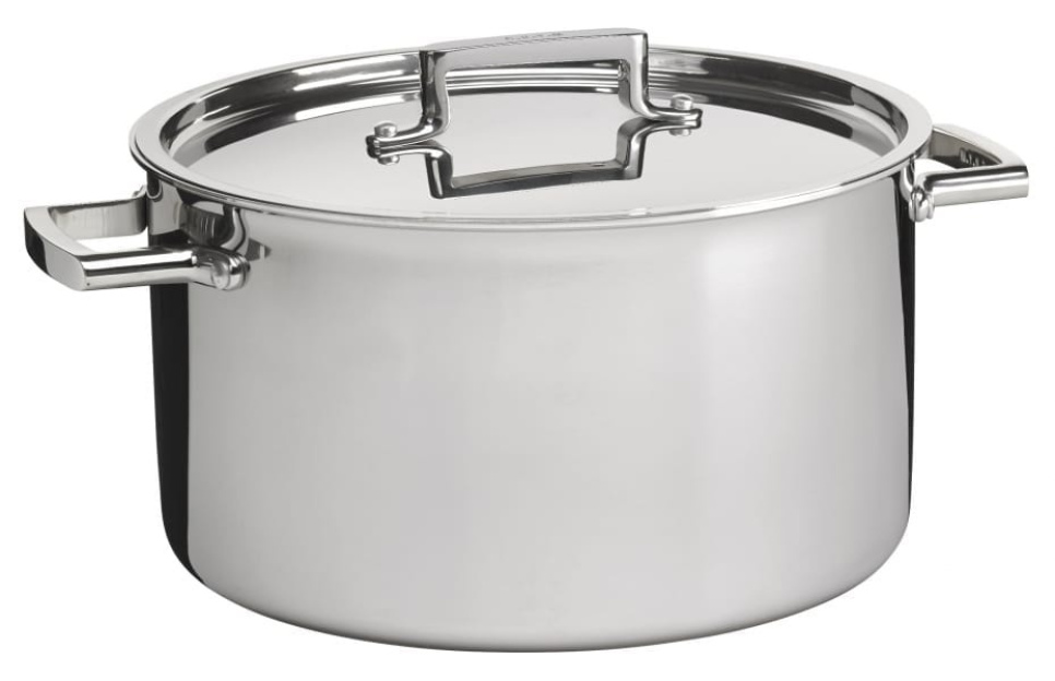 Pfanne mit Deckel 10L, aus 3-schichtigem Kupfer - GRYM in der Gruppe Kochen / Töpfe & Pfannen / Töpfe bei The Kitchen Lab (1146-13604)