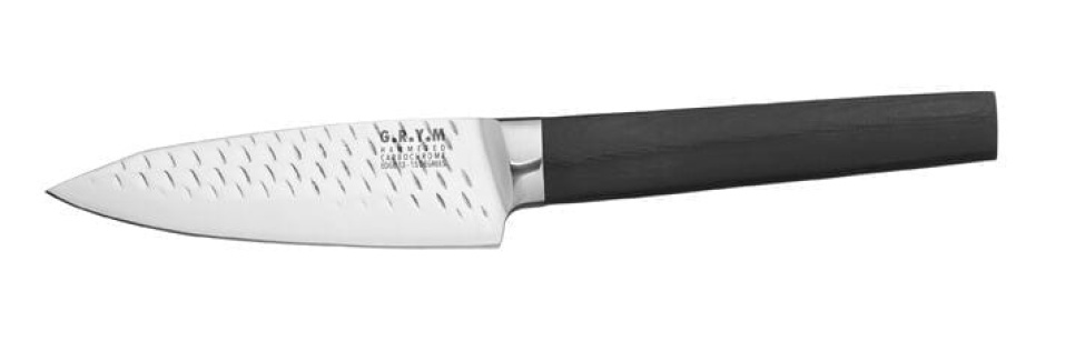 Allzweckmesser 9 cm, gehämmerte Klinge - GRYM in der Gruppe Kochen / Küchenmesser / Gebrauchsmesser bei The Kitchen Lab (1146-13611)